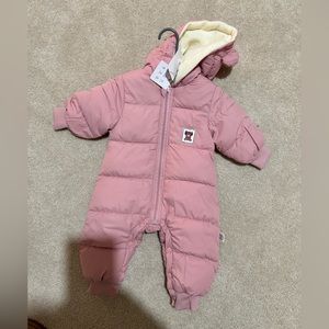 Brand new baby snowsuit 0-6 months